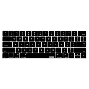 XSKN English Silicone Keyboard Cover Skin for Macbook Pro 13.3/15.4 Touch Bar - Picture 1 of 5