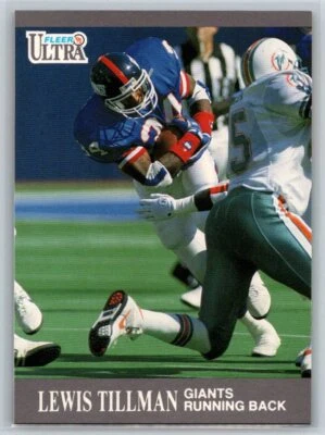 1991 Ultra #225a Lewis Tillman - Image 1 of 2