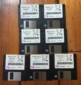 Vintage 90s Smart Voice Installer 3.5 Floppy Disk Program Software Macintosh Mac - Picture 1 of 12