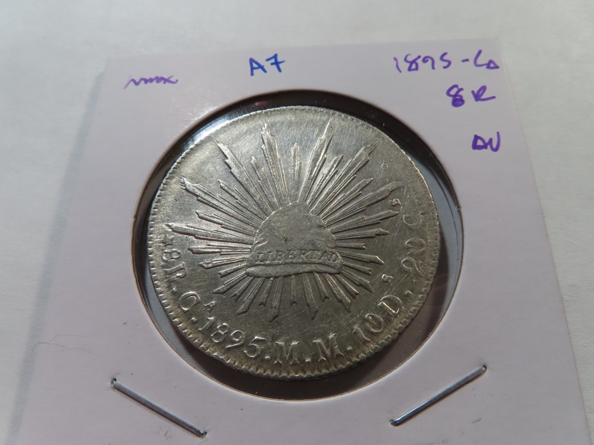 1895 Year Second Republic of Mexico Coins (1867-1905) for