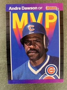 1989 Donruss MVP Andre Dawson Chicago Cubs #BC-8 - Picture 1 of 2