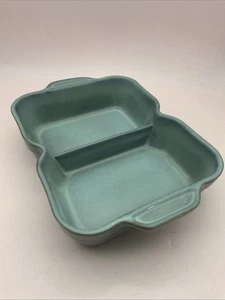 Denby Regency grün doppelseitig / Portion Servierschale 32 x 22 cm. So nützlich! - Bild 1 von 5