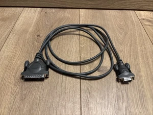 Belkin DB25 Stecker auf DB9 Buchse serielles Druckermodemkabel 6 Fuß – getestet - Bild 1 von 3