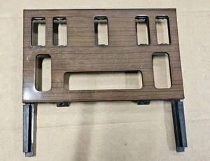1986 1991 Mercedes W126 C126 Zebrano Wood Climate Control Bezel 300se 420sel - Picture 1 of 5