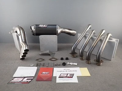 HONDA CBR650R/CB650R 19-25 SC PROJECT Carbon Full Exhaust Muffler - Imagen 1 de 4