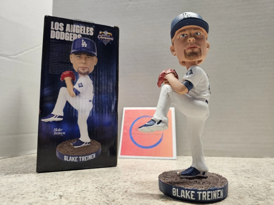 Blake Treinen Los Angeles Dodgers MLB 2025 SGA Bobblehead NIB - Image 1 of 4