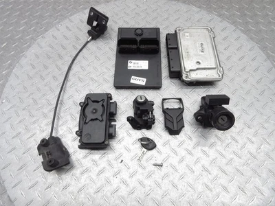 BMW R1200 R1200RT 2008 07-09 Juego de cerraduras Módulo de control ECU Interruptor de encendido Lote de llaves Foto 1 de 4