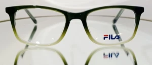 Originale FILA VF9460 Eyeglasses GREEN New Plastic 48-17-130 - Picture 1 of 13
