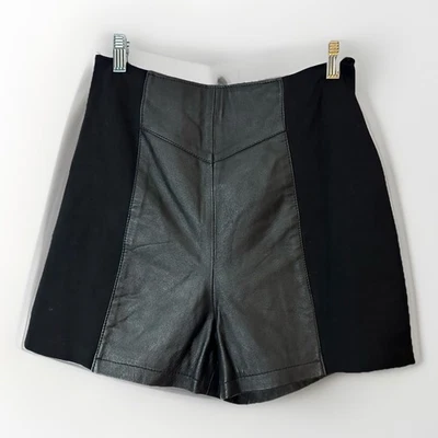 Новый с Ярлыками VTG Wilson женщин высоты кожи спандекс шорты черный большой редкая - Изображение 1 из 4
