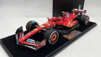  LS18F1071 Looksmart Ferrari SF-24 F1 Sainz 2nd Abu Dhabi GP 2024 1/18 - Immagine 1 di 4