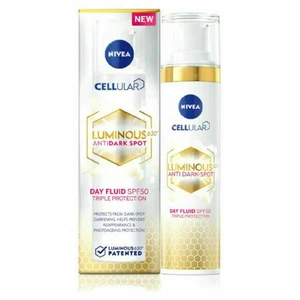 NIVEA Cellular Luminous630 Fluido Giorno Anti Macchie Scure SPF50 Tripla Protezione - Foto 1 di 1