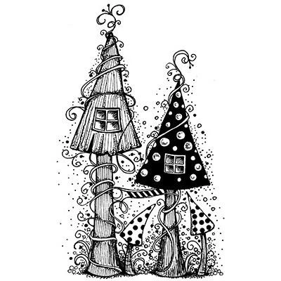 LAVINIA STAMPS LTD. Lavinia Stamps, clear stamp - Fairy House