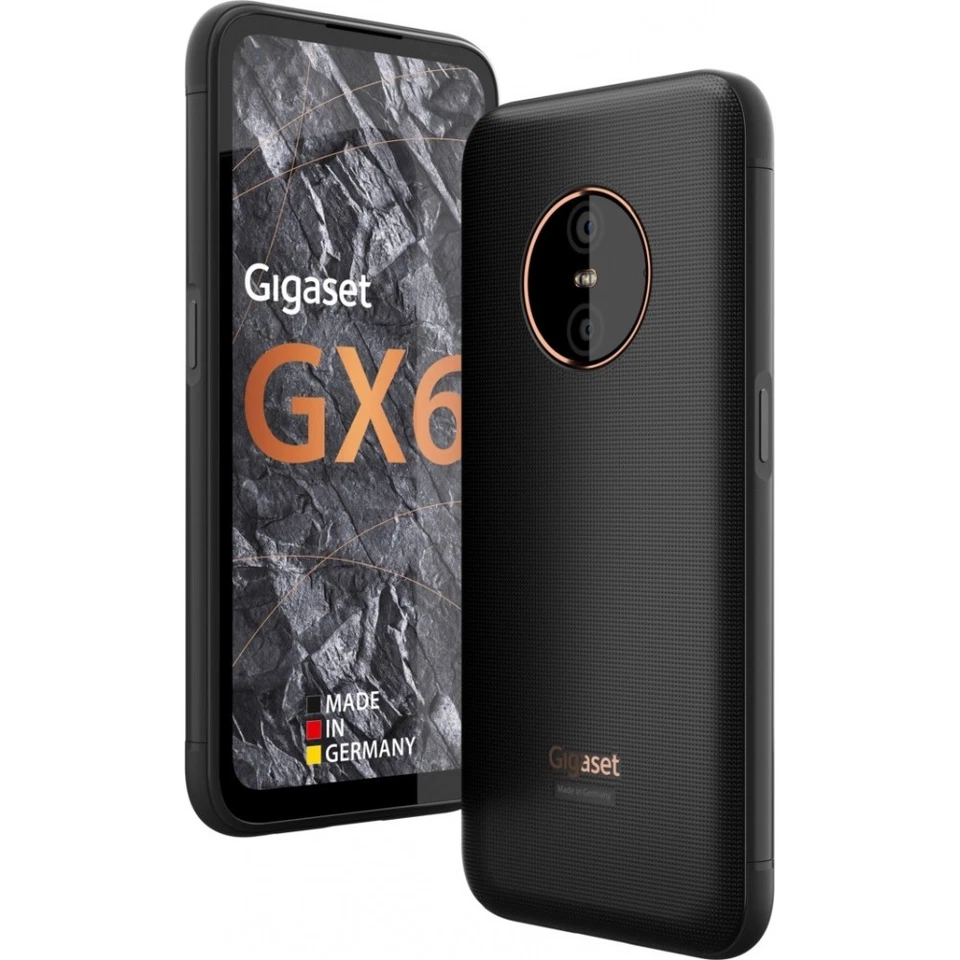 Gigaset GX6 Pro -128 GB/8 GB - Smartphone - grau/schwarz - Bild 1 von 1