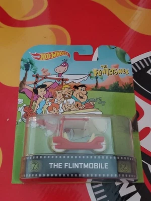 Hot Wheels 2014 Retro Entertainment The Flintstones - Flintmobile - BDT80 - Image 1 of 4