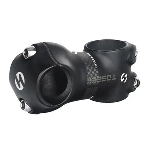 6 Degrees Mountain Bike Stem Diameter 25.4mm Matt Black Road Bicycle Stem - Picture 1 of 23