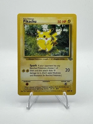PIKACHU - 60/64 - Jungle - Vintage WOTC era Pokemon Card - Image 1 of 2