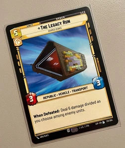 Star Wars Unlimited LOF 213 The Legacy Run Doomed Debris - Picture 1 of 1