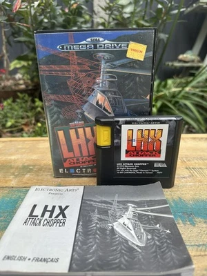 LHX Attack Chopper - Sega Mega Drive - 1992 - Complete with Manual - Image 1 of 4
