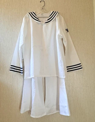 Hombre Marinero Disfraz Náutico Camisa Pantalones Adulto Estándar OS Foto 1 de 4