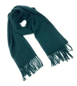 Bufanda de invierno unisex 60 % cachemir 40 % lana - verde bosque - Imagen 1 de 2