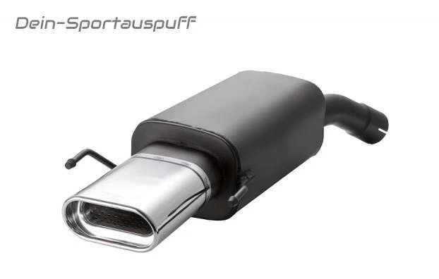 Escape deportivo Ulter Saab SAAB 9-3 02-08 145x75mm plano ovalado enrollado Foto 1 de 1