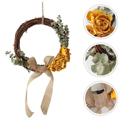  Künstliche Blumengirlande Blütengirlande Geburtstagskranz Kleiner - Bild 1 von 4