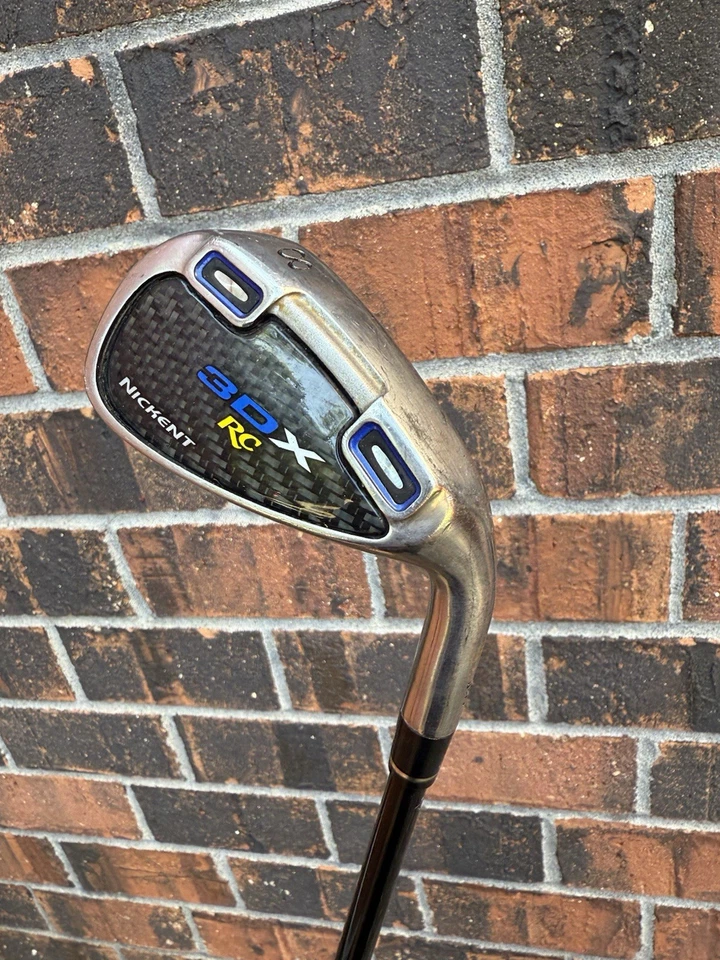 Nickent 3DX RC Single Iron 8 Iron Graphite R Flex Right Hand ~36” - Image 1 of 4