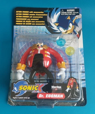 SONIC PROJECT SONIC X " SEGA MACDUE  SRL"  DR.EGGMAN ACTION FIGURES 2000 D - Immagine 1 di 4
