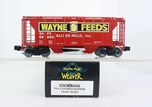 O Gauge Weaver Ultra Line Wayne Feeds PS-2 Covered Hopper SHPX 62263 - Picture 1 of 8