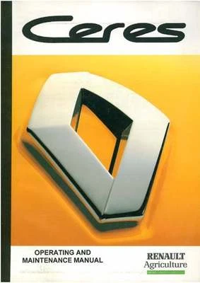 Renault Tractor Ceres X 325 335 345 355 Ops Manual