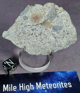 30.96 gr SLICE NWA 5598  LL6 CHONDRITE METEORITE - Bild 1 von 2