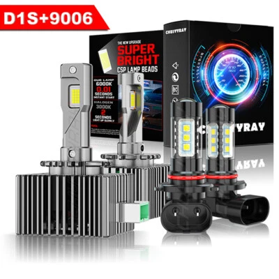 Faros antiniebla LED HI/LO y faros antiniebla LED HI/LO para BMW 525i 530i 2006-07 -4 piezas Foto 1 de 4