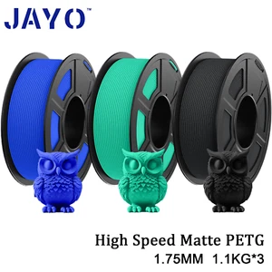 JAYO 3KG High Speed Matte PETG Blue/Mint green/Black 1KG/SET 1.75mm 3D Filament - Picture 1 of 9