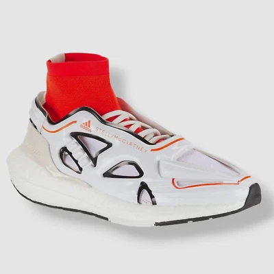$230 Adidas by Stella McCartney Women's White Ultraboost 22 Running Sneaker 7.5 - Image 1 of 4