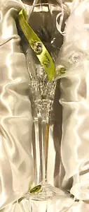 Waterford Crystal Schneeflocke wünscht Wohlstand limitierte Auflage Flöte NEU BOX - Bild 1 von 2