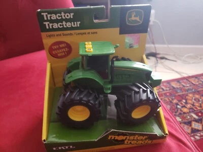 2017 John Deere: Monster 4WD Tractor TOMY Kids Toy EB - Image 1 of 4