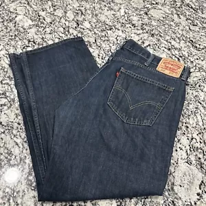 Levi's 559 jeans men's 40 x 32 relaxed fit straight blue denim pants Wide Leg - Picture 1 of 10