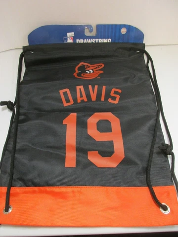 Chris Davis Baltimore Orioles MLB Baseball Drawstring Backpack Bag NEW Cover