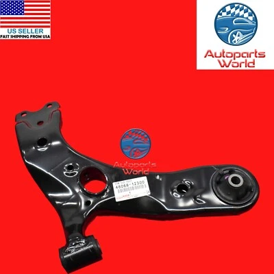 正品 丰田 PRIUS V HS250h tC xB 右前部降低控制臂 48068-12300 — 第 1/2 张图片