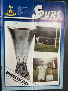Tottenham Hotspur v Bayern Munich(UEFA Cup 3rd Round 2nd Leg 83/4) 7/12/83 FLD - Picture 1 of 2