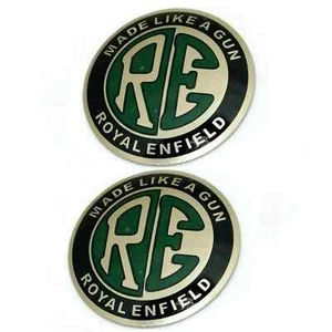 SUITABLE FOR ROYAL ENFIELD RE Fuel Tank Decal Badge - Picture 1 of 3