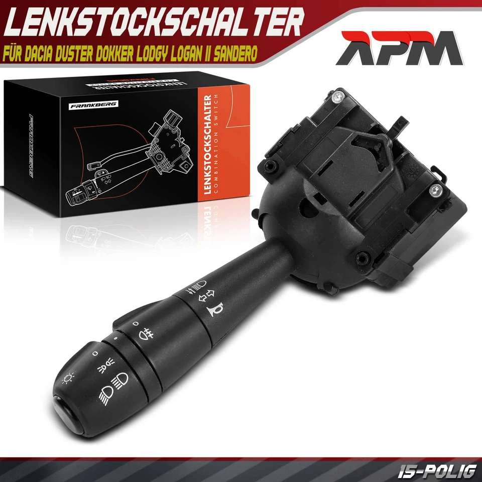 Lenkstockschalter Blinkerschalter für Dacia Duster Dokker Lodgy Logan II Sandero - Bild 1 von 4