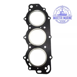 6H4-11181 Cylinder Head Gasket for Yamaha 40 50 HP 3-CYL 2-Stroke Outboard - Picture 1 of 6