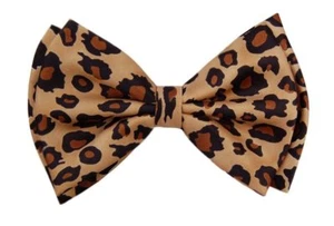 Pre-tied Bow Tie in Gift Box- Leopard Print - Picture 1 of 1