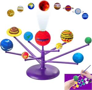 Solar System Model for Kids and Teens - STEM Solar System Model with Planet Proj - Picture 1 of 12