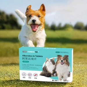 8 Tabs Entwurmungsmittel für Hunde/Katzen Band Rundhaken T29C- wirksam F3D0 - Bild 1 von 14