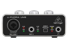 Behringer UM2 U-Phoria 2x2 USB Interface +48V Xenyx