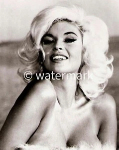 Classic Jayne Mansfield 1950s Pin-Up Actress 8x10 Print - Picture 1 of 1