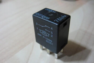 Relé automotivo GM Omron 12077866 7866 12V 5 pinos testado #R21DA - Imagem 1 de 4