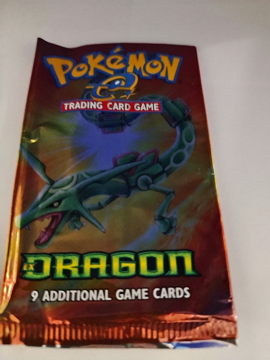 【超希少品・サイン】Pokemon EX Dragon Booster Pack EX Dragon Blister – Loose Packs Trading Co.